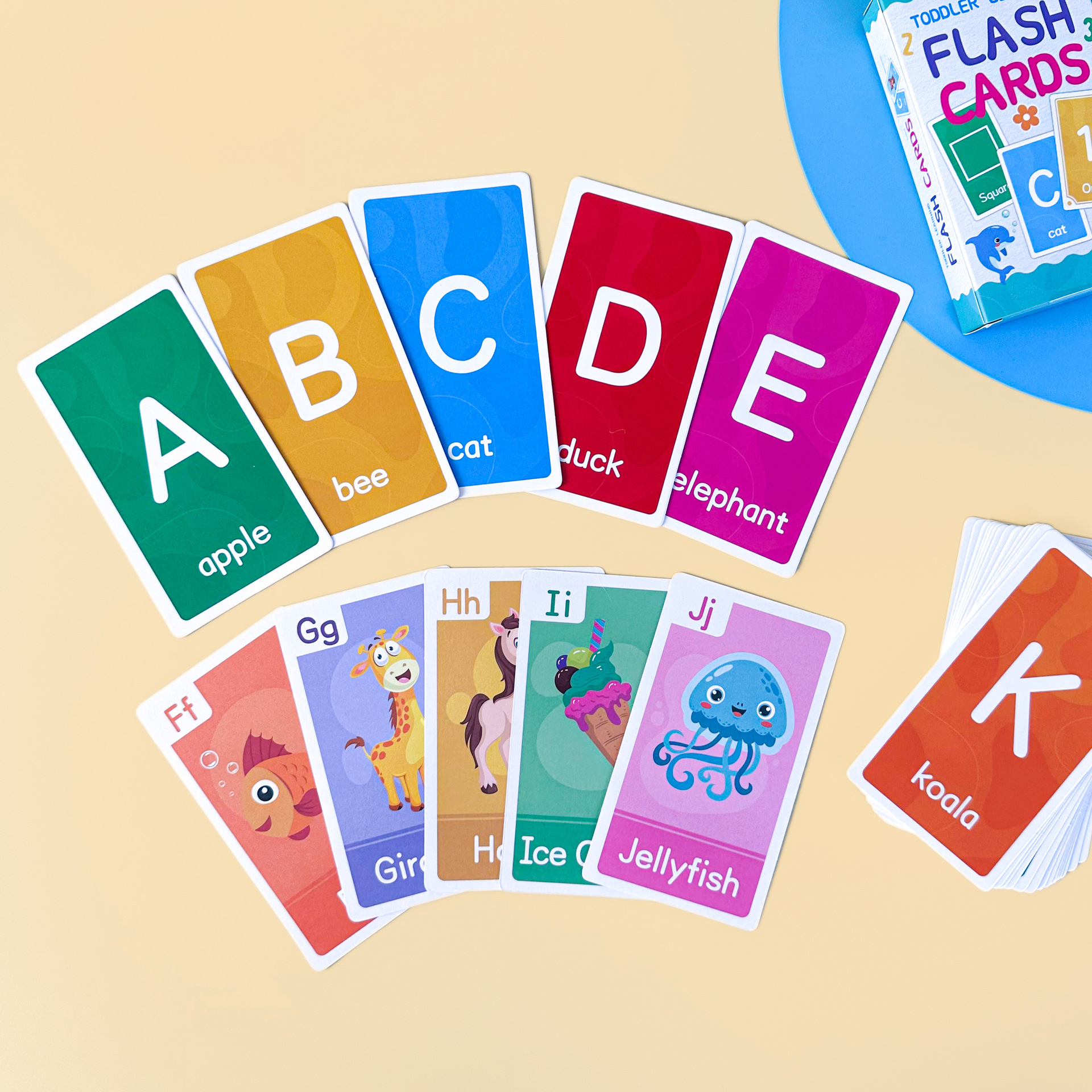 Game Educational For Kids Free - 58 Pcs ABC Alphabet Flashcards Montessori