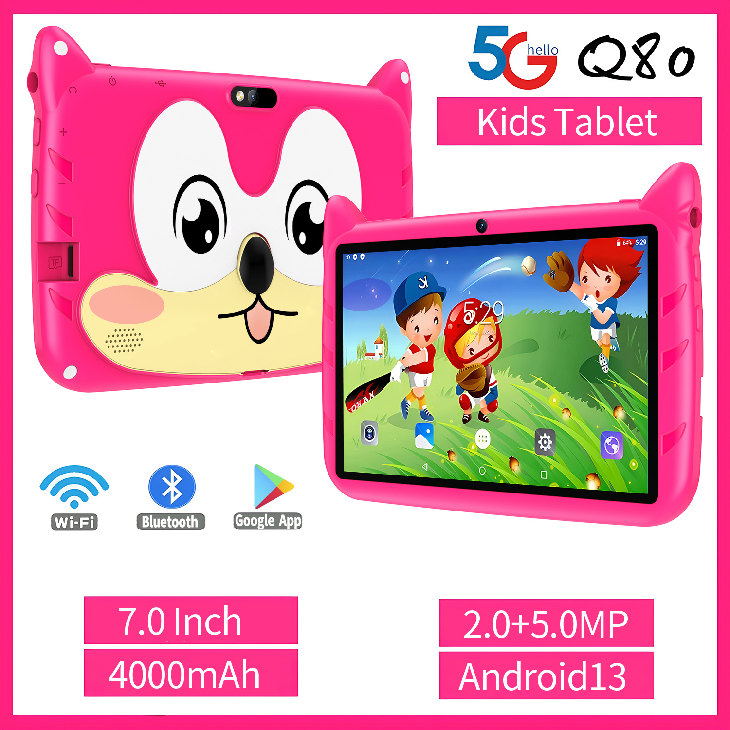 Kids Education System - New Kids 7-inch Tablet Android 13