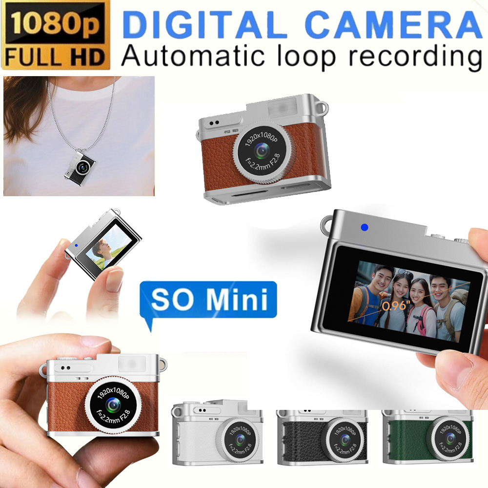 Kids Education Level - 1080P Digital Camera Travel Selfie Camara