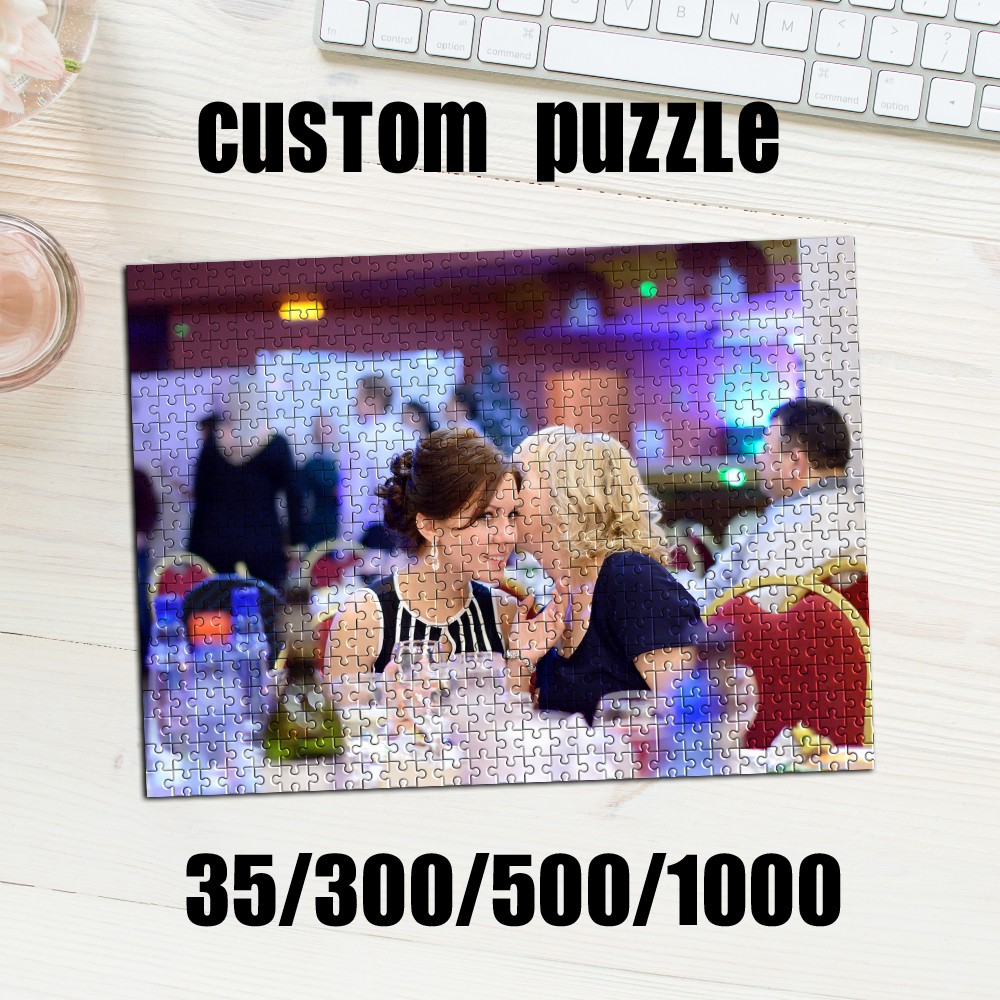 Kids Education Yes - 35/300/500/1000pcs Personalized Custom Photo Puzzle wedding