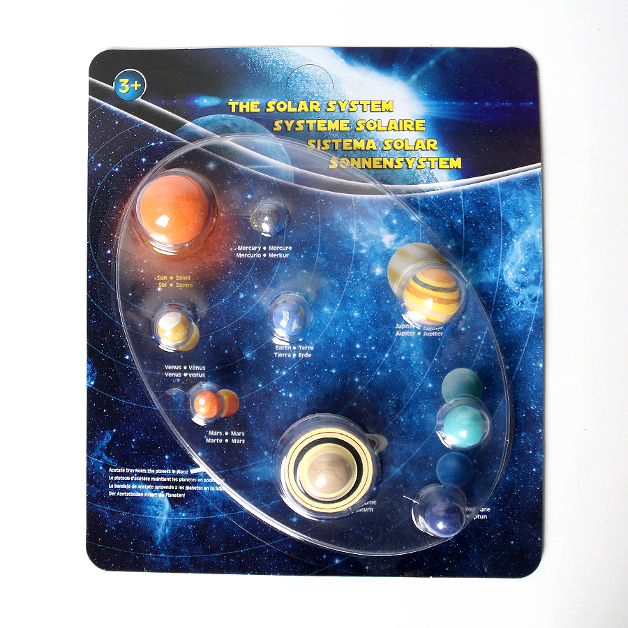 Kids Education System - Simulation Hand-painted The Solar System Cosmic