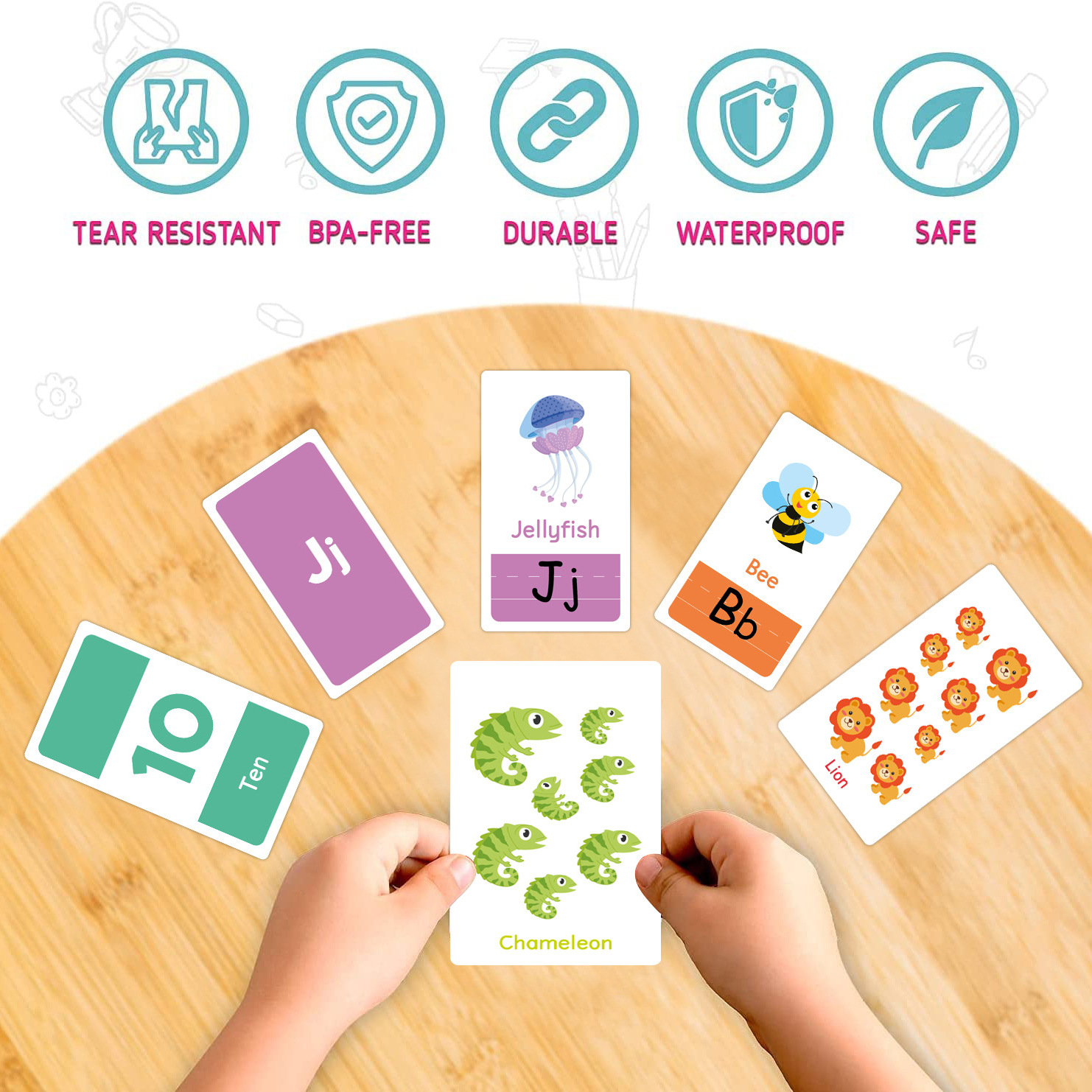 58 Pcs ABC Alphabet Flashcards - Game Educational For Kids Free 리뷰 및 가격