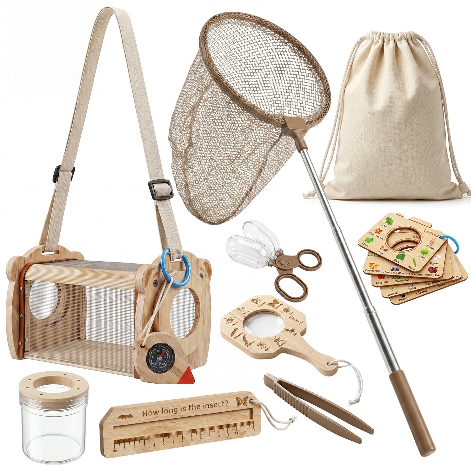 Wooden Bug Catching Kit With T - Kids Education Gift 리뷰 및 가격