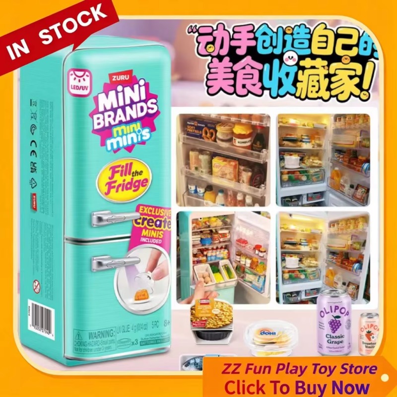 Genuine ZURU Mini Fridge Set P - Kids Education Yes 리뷰 및 가격