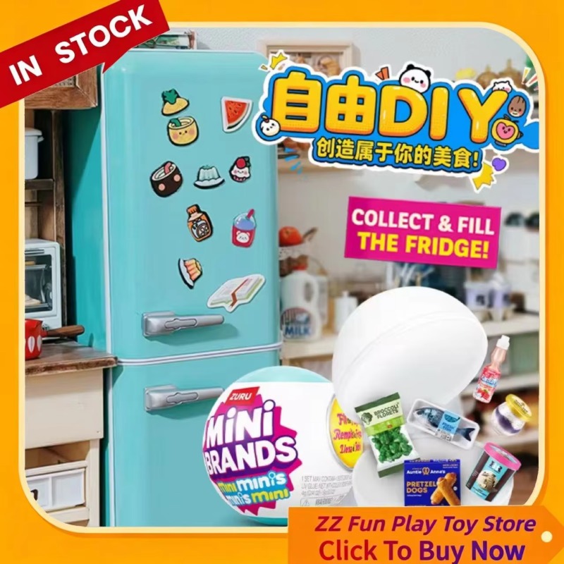 Genuine ZURU Mini Fridge Set P - Kids Education Yes 리뷰 및 가격