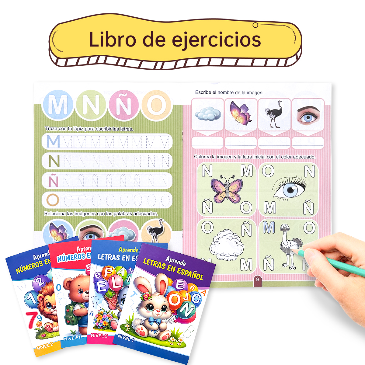 4 Pack 2 Level Spanish Alphabe - Kids Education Level 리뷰 및 가격