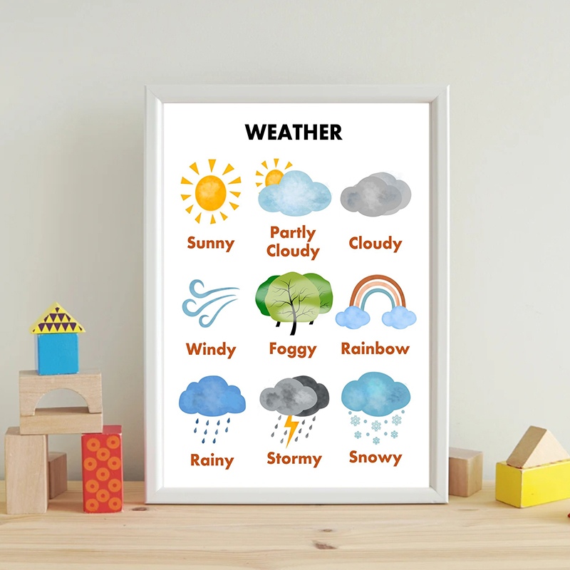 Kid Feelings Season Tree Weath - Kids Education Charts 리뷰 및 가격
