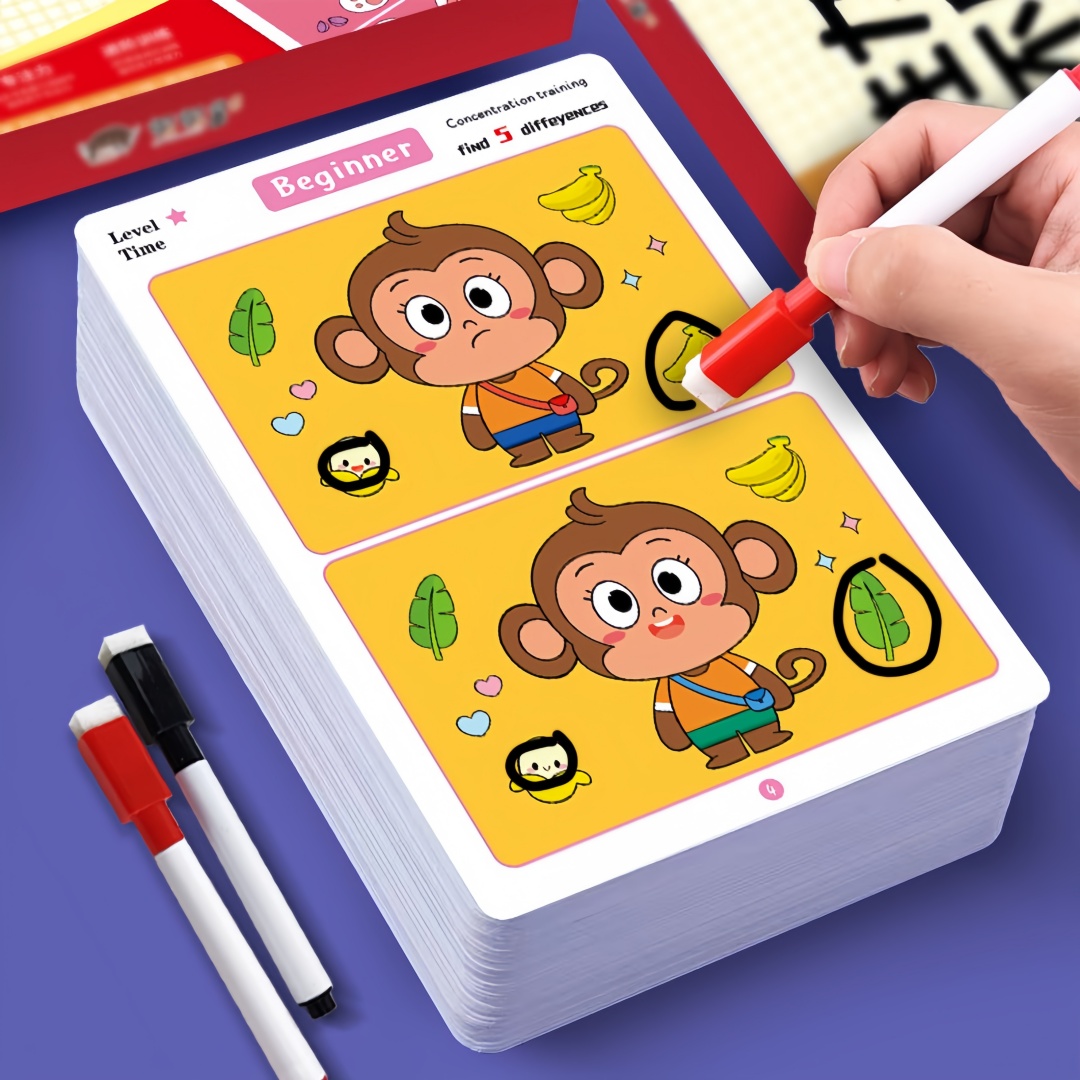 Find Differences Card Game Reu - Kids Education Level 리뷰 및 가격