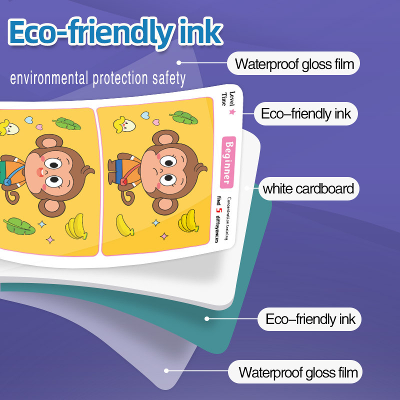 Find Differences Card Game Reu - Kids Education Level 리뷰 및 가격
