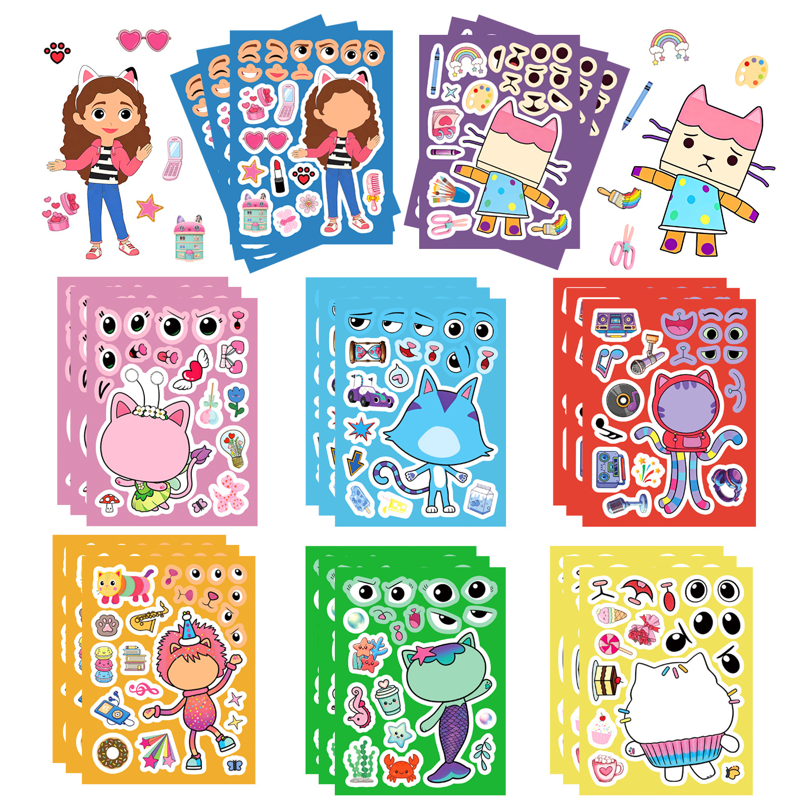 8/16Sheets Gabby's Dollhouse M - Game Educational For Kids Free 리뷰 및 가격