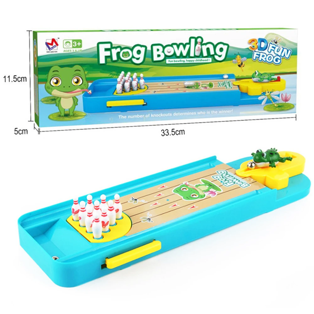Frog Bowling Children's Toy Pa - Kids Education Table 리뷰 및 가격