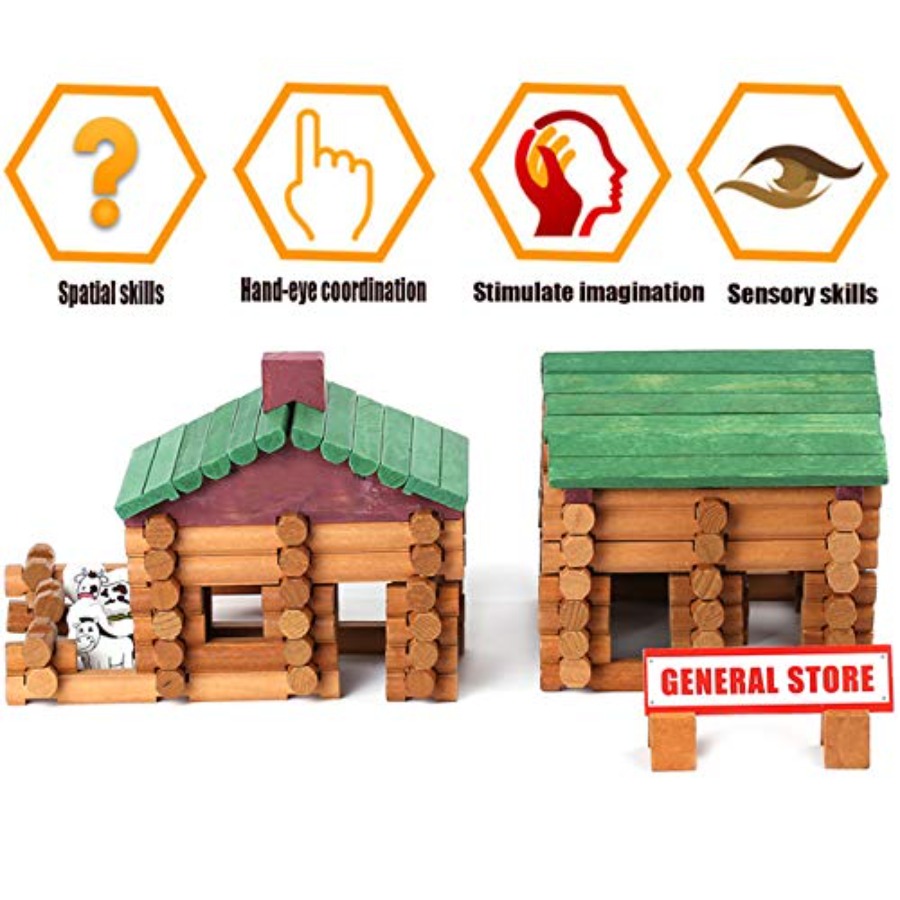 170 PCS Classic Building Log T - Kids Education Login 리뷰 및 가격
