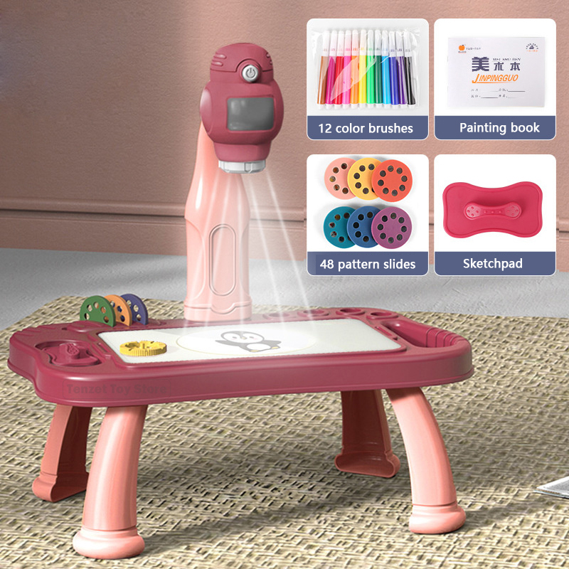 Smart Projector Kids Painting  - Kids Education Table 리뷰 및 가격