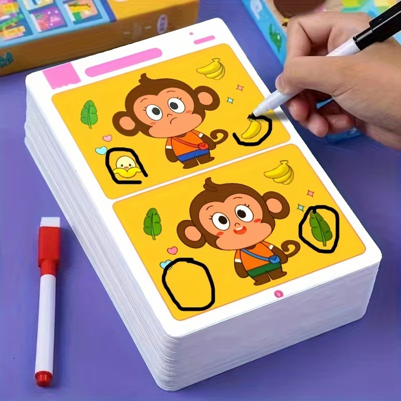 Find Differences Card Game Reu - Kids Education Level 리뷰 및 가격