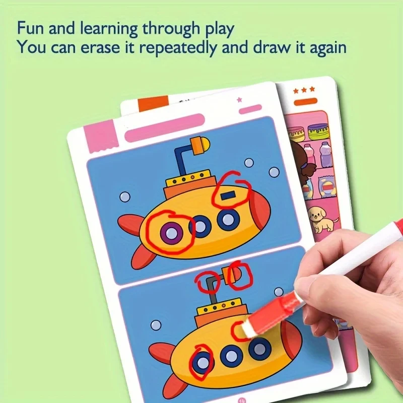 Find Differences Card Game Reu - Kids Education Level 리뷰 및 가격