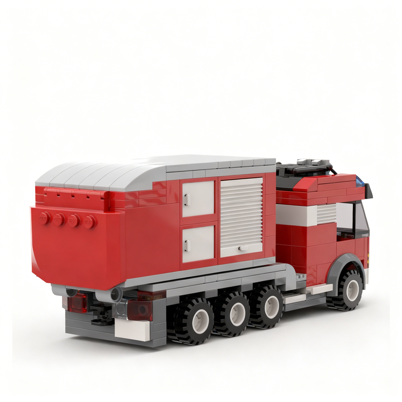 309pcs MOC City Fire Firetruck - Kids Education System 리뷰 및 가격