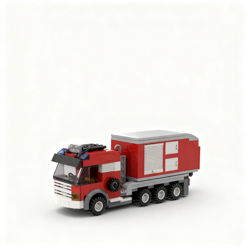 309pcs MOC City Fire Firetruck - Kids Education System 리뷰 및 가격