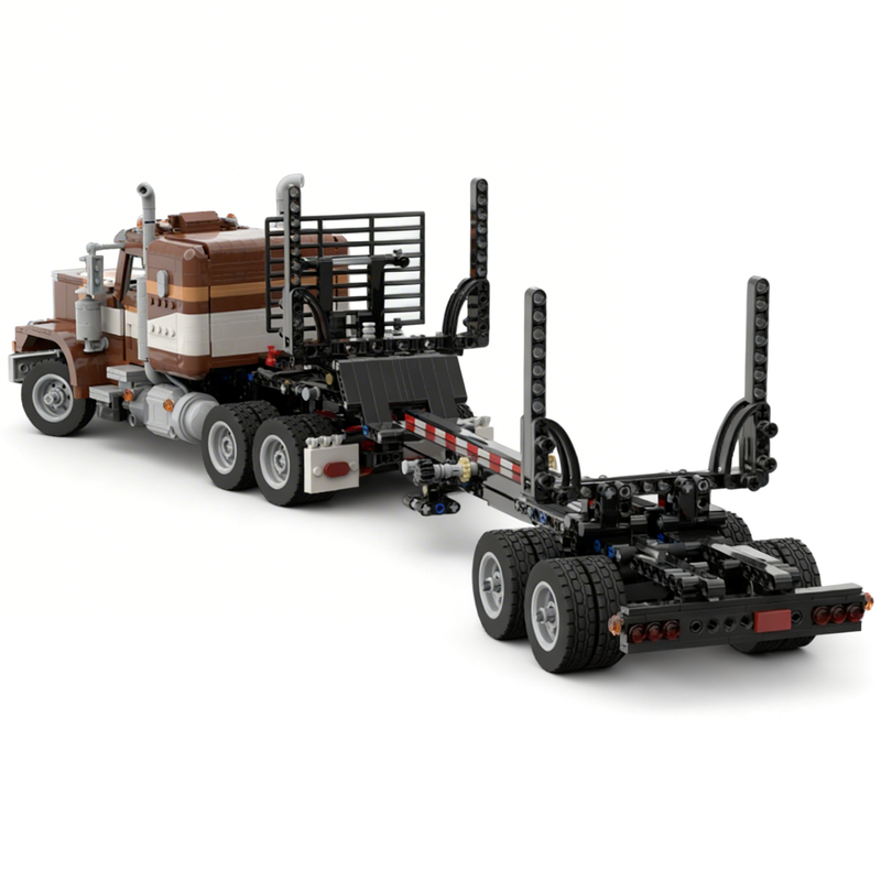 2006pcs MOC Peterbilt 359 Logg - Kids Education Login 리뷰 및 가격