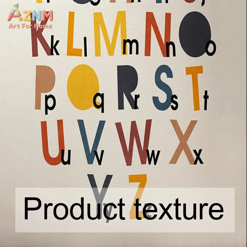 Rainbow Alphabet Poster Educat - Kids Education Yes 리뷰 및 가격