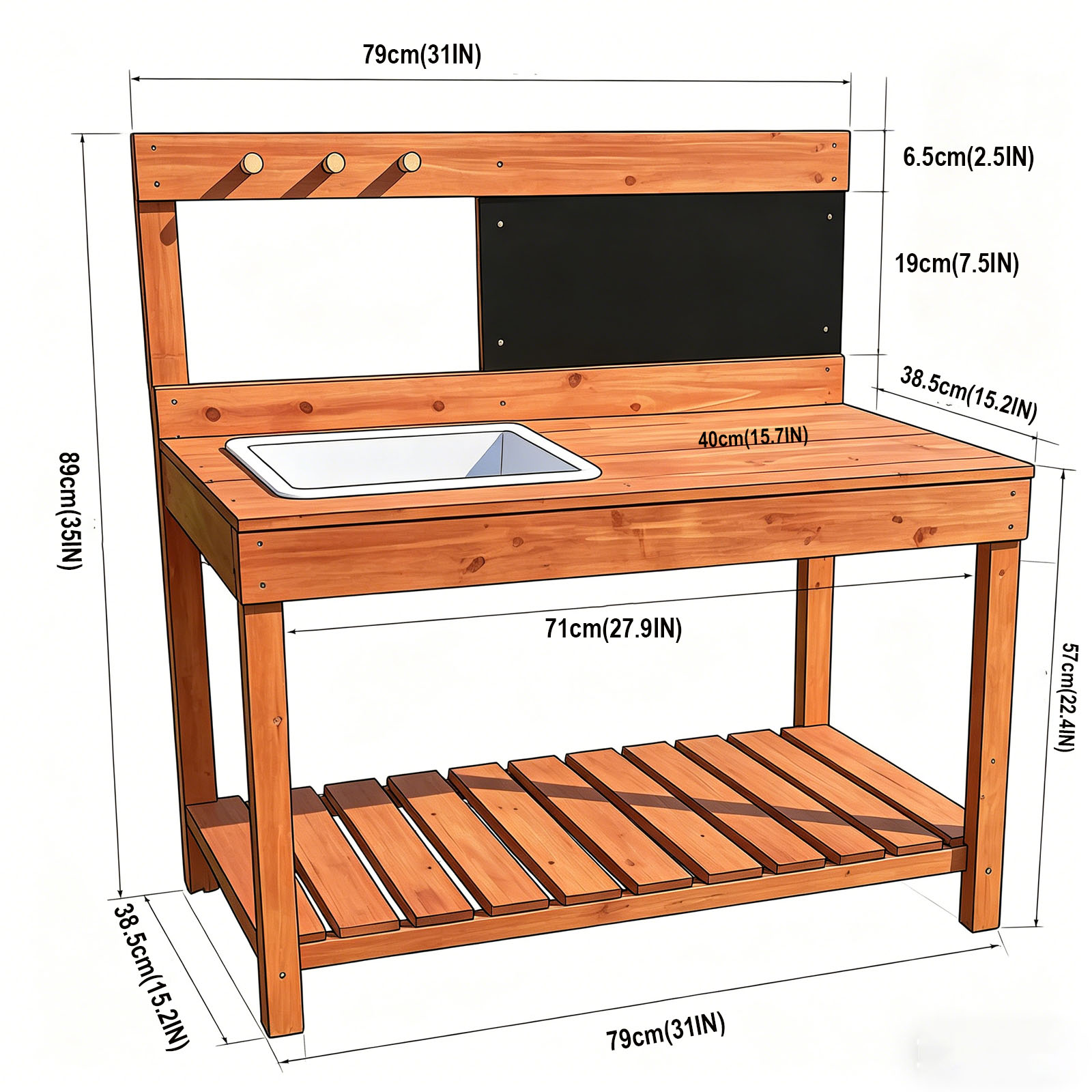 Wooden Potting Benches For Chi - Kids Education Table 리뷰 및 가격