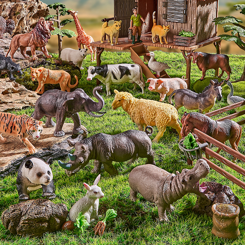 Montessori Toy Wild Farm Dinos - Game Educational For Kids Free 리뷰 및 가격