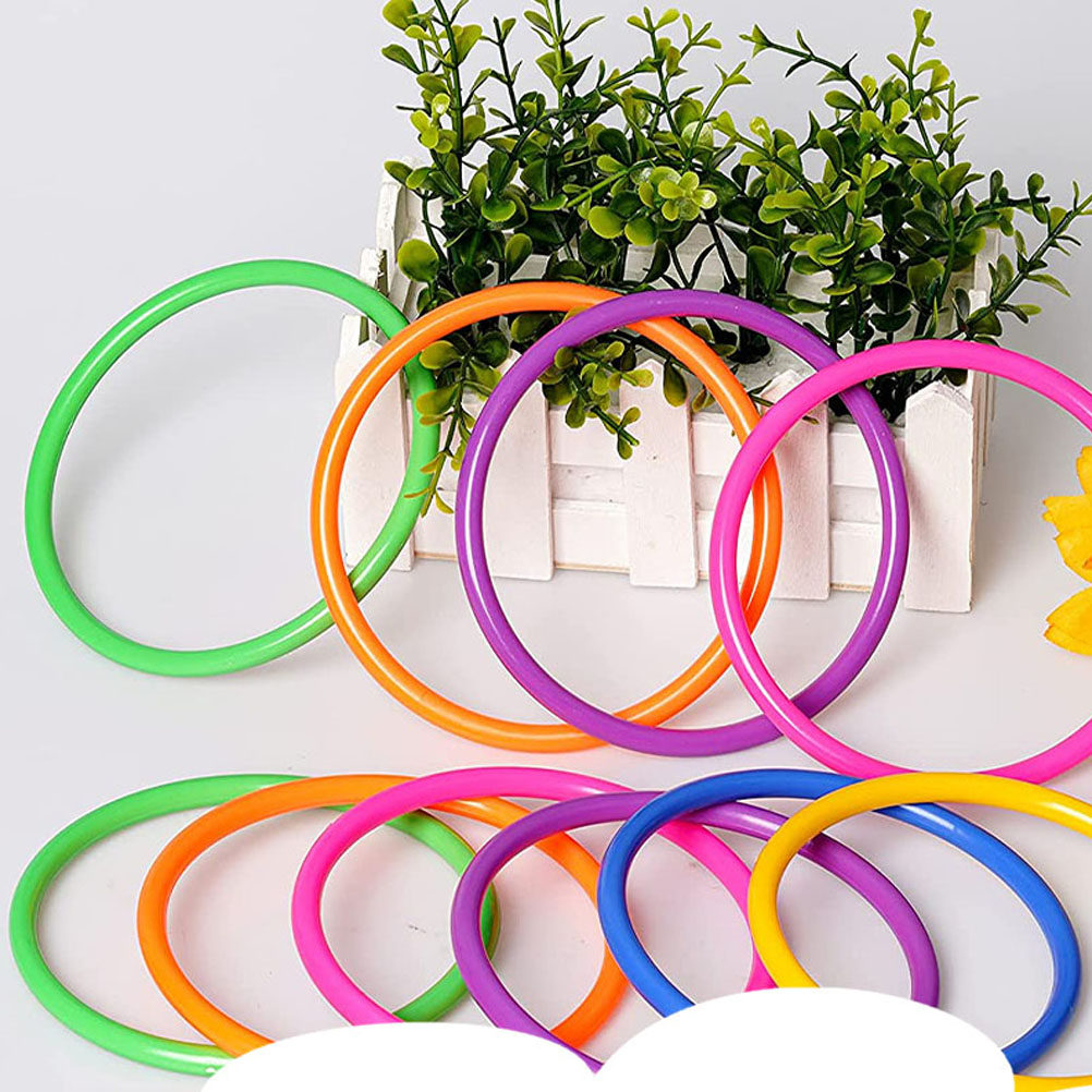 30Pcs Plastic Toss Rings Set C - Game Educational For Kids Free 리뷰 및 가격