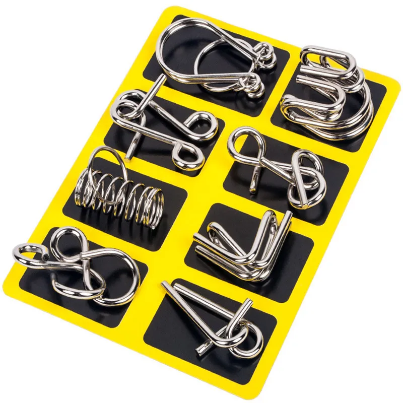 8PCS/Set Metal Montessori Wire - Game Educational For Kids Free 리뷰 및 가격