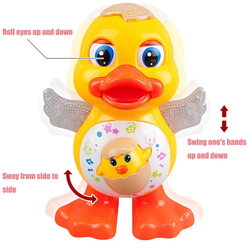Electric Dancing Duck Toy Inte - Kids Education Yes 리뷰 및 가격