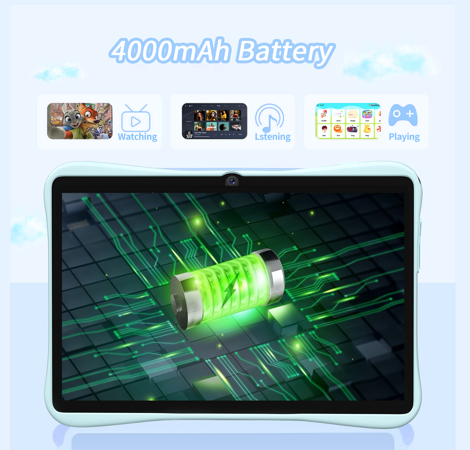 7-inch Kids Tablet 4GB+64GB, Q - Kids Education System 리뷰 및 가격