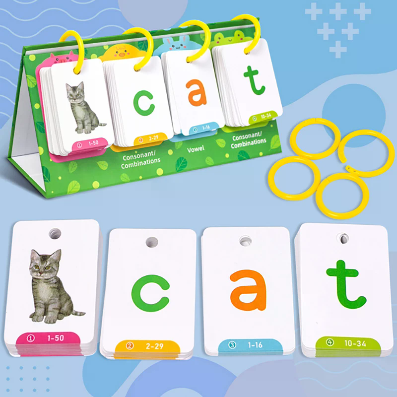 Kids CVC Words Flashcards Phon - Kids Education Charts 리뷰 및 가격