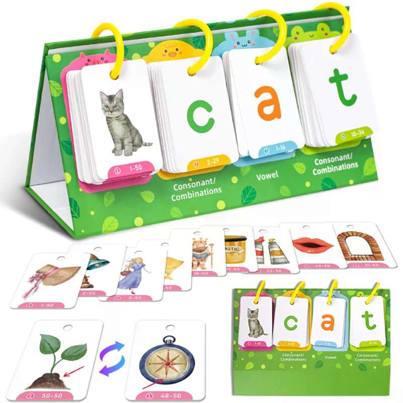 Kids CVC Words Flashcards Phon - Kids Education Charts 리뷰 및 가격
