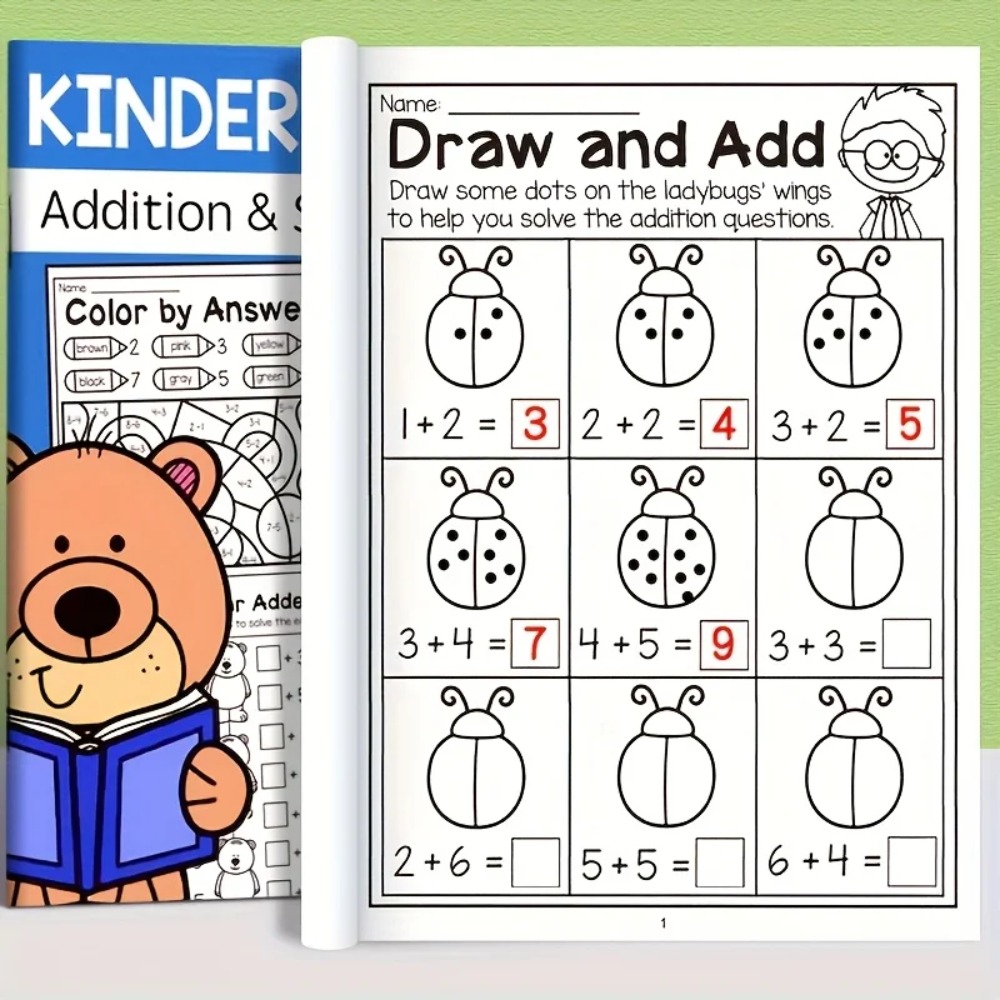 Addition Subtraction Worksheet - Kids Education Worksheet 리뷰 및 가격