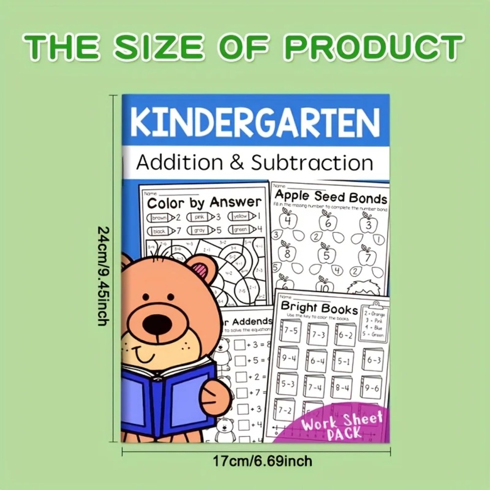 Addition Subtraction Worksheet - Kids Education Worksheet 리뷰 및 가격
