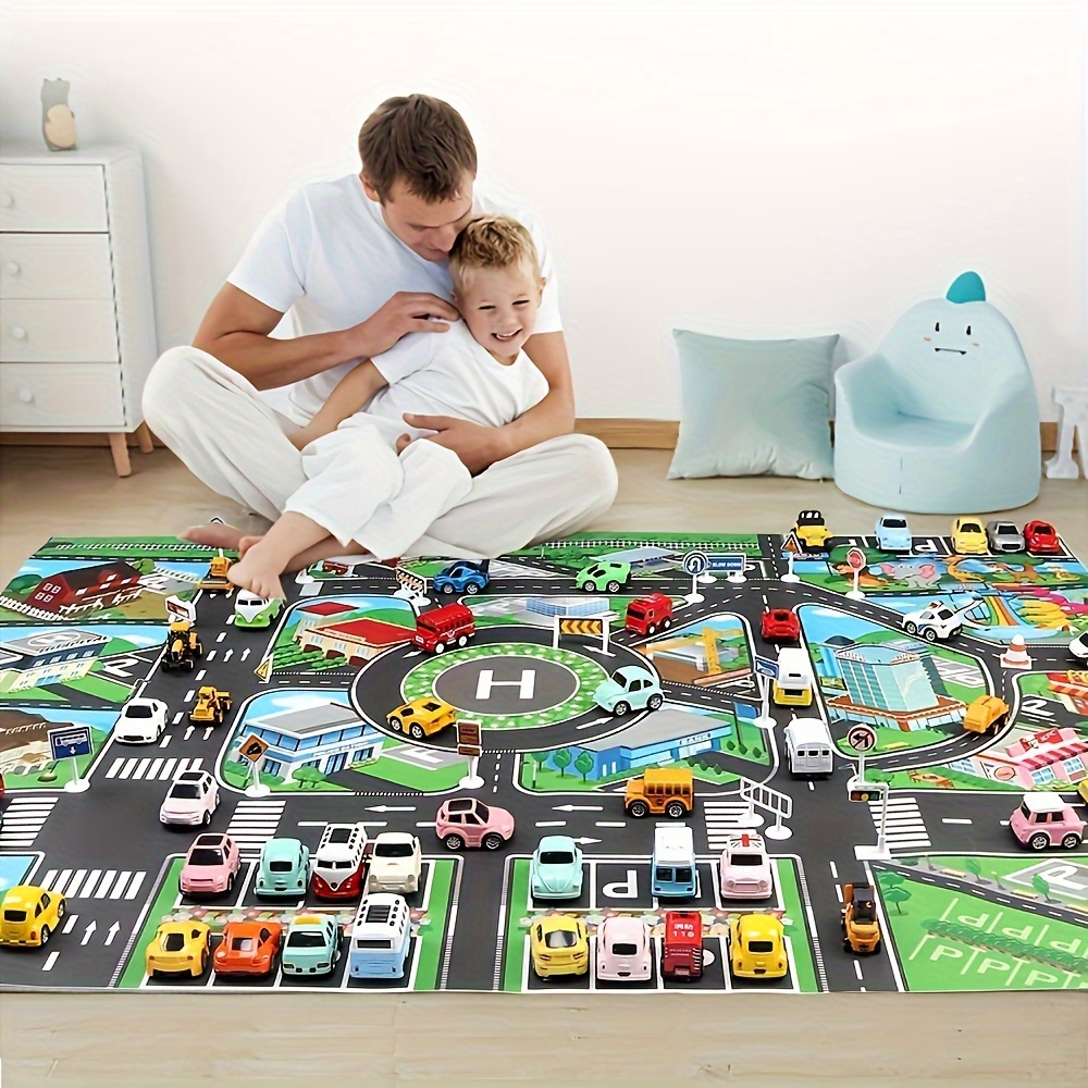 1pc, City Traffic Play Mat, La - Game Educational For Kids Free 리뷰 및 가격