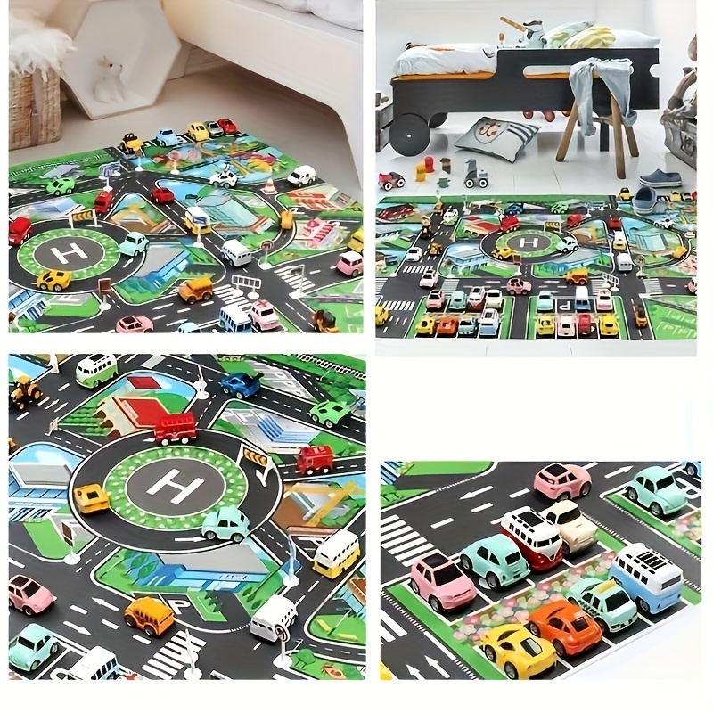 1pc, City Traffic Play Mat, La - Game Educational For Kids Free 리뷰 및 가격