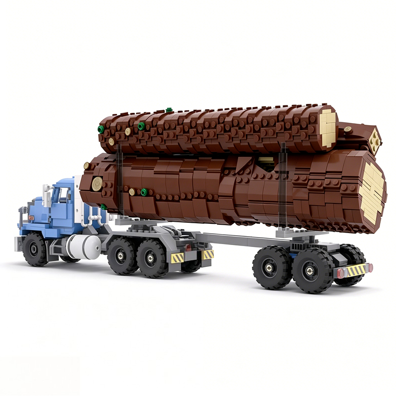 333PCS MOC Large Variety Logs  - Kids Education Login 리뷰 및 가격