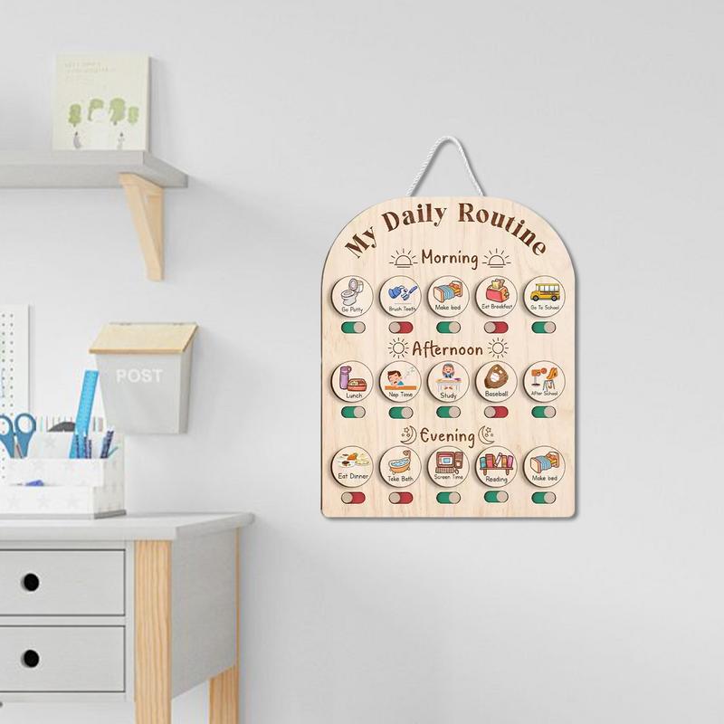 Kids Daily Routine Chart Morni - Kids Education Charts 리뷰 및 가격