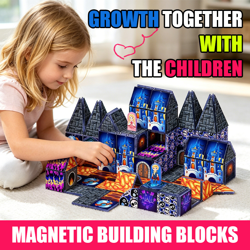 Magnetic Cube Building Blocks  - Game Educational For Kids Free 리뷰 및 가격