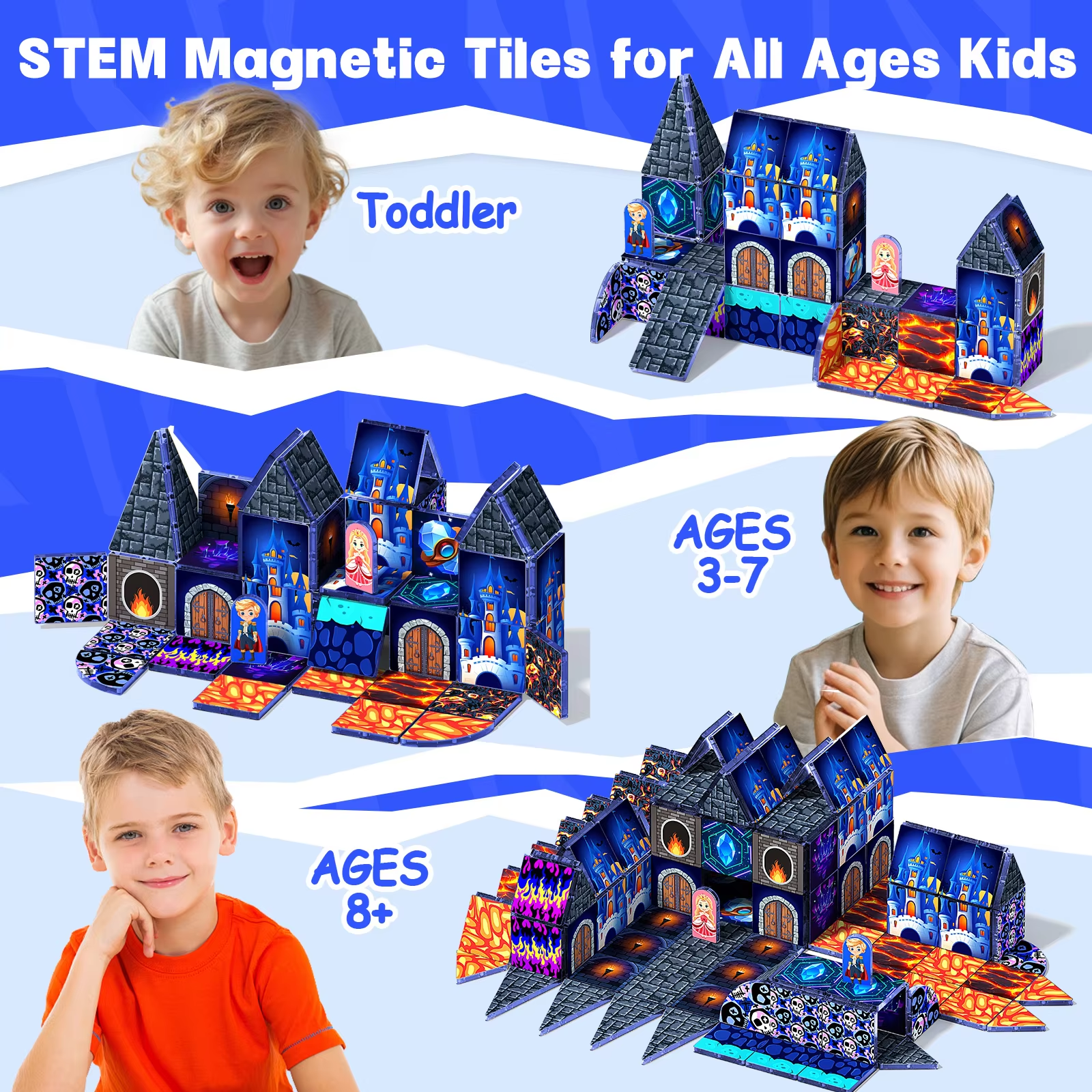 Magnetic Cube Building Blocks  - Game Educational For Kids Free 리뷰 및 가격