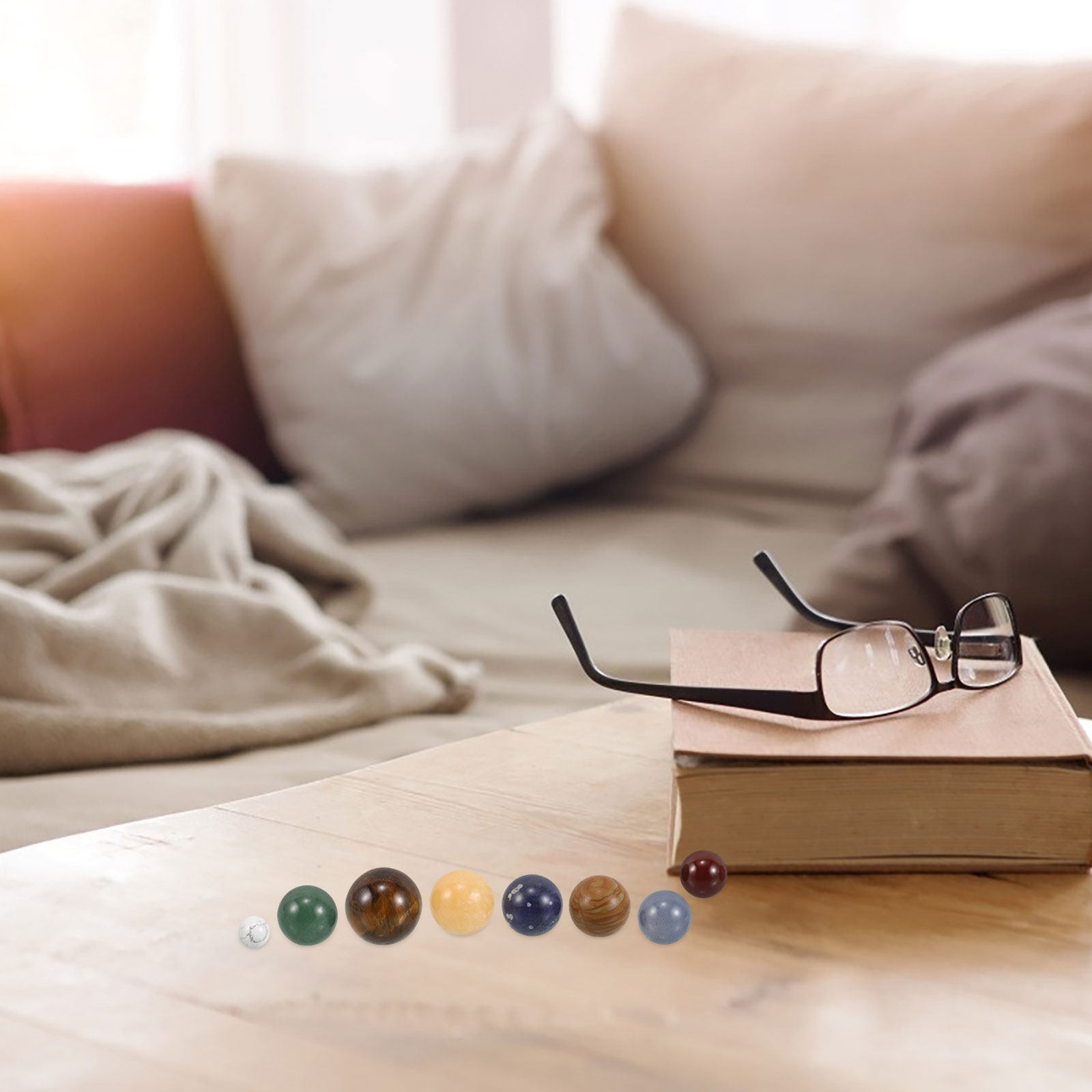 1Set Natural Stone Solar Syste - Kids Education System 리뷰 및 가격