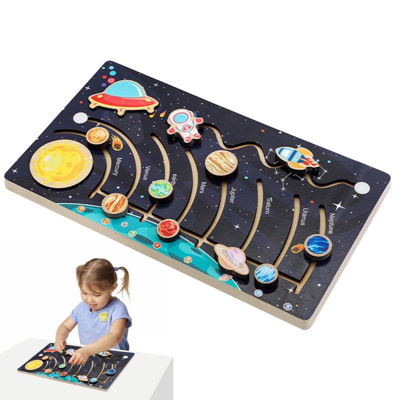 Solar System Model Board Woode - Kids Education System 리뷰 및 가격