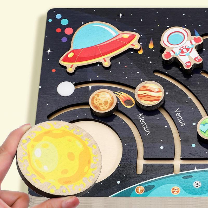 Solar System Model Board Woode - Kids Education System 리뷰 및 가격