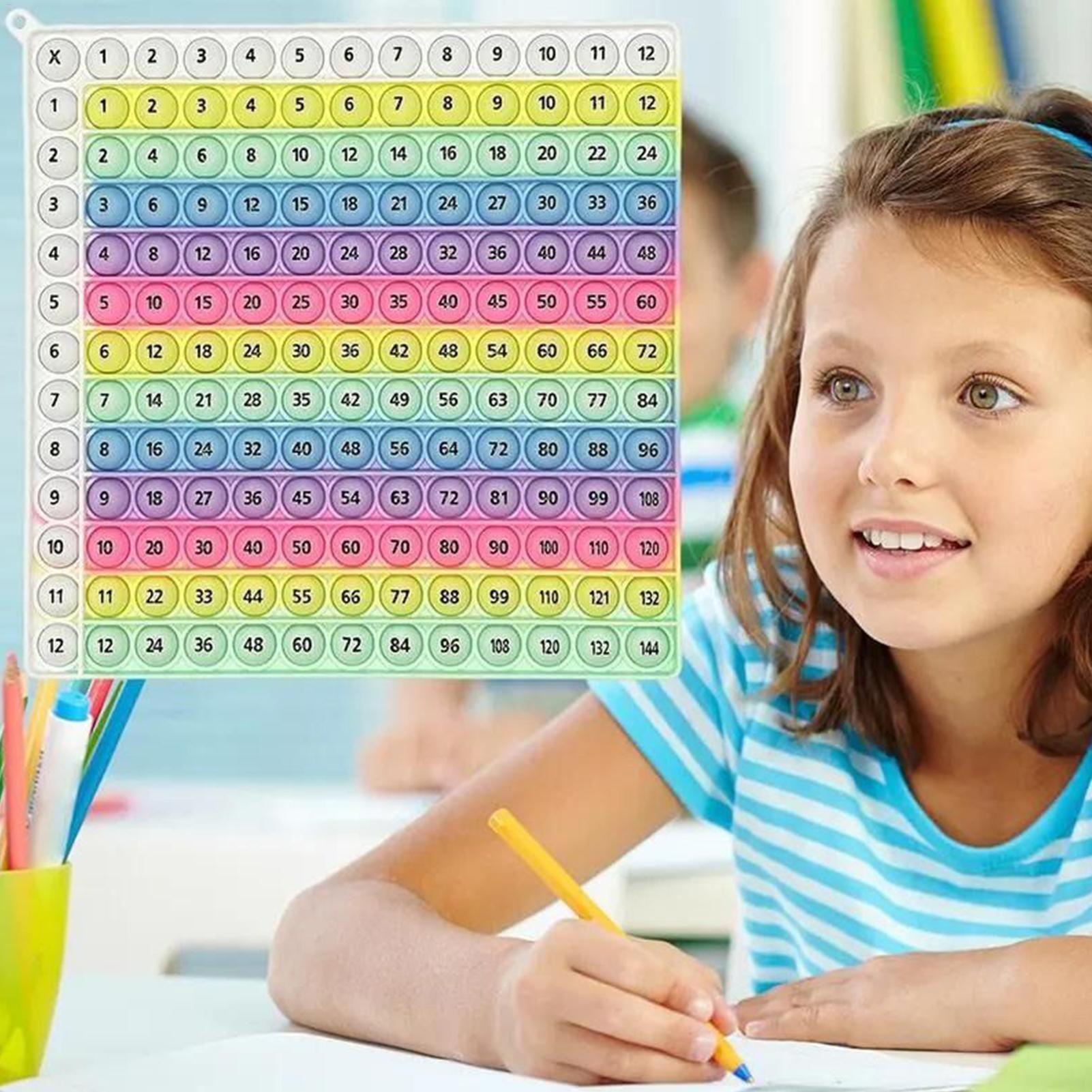 Rainbow Silicone Multiplicatio - Kids Education Charts 리뷰 및 가격