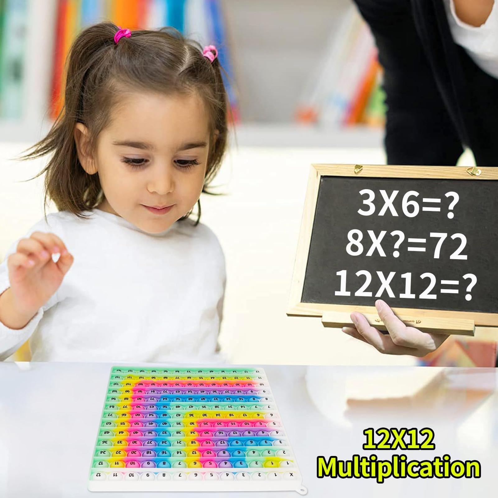 Rainbow Silicone Multiplicatio - Kids Education Charts 리뷰 및 가격