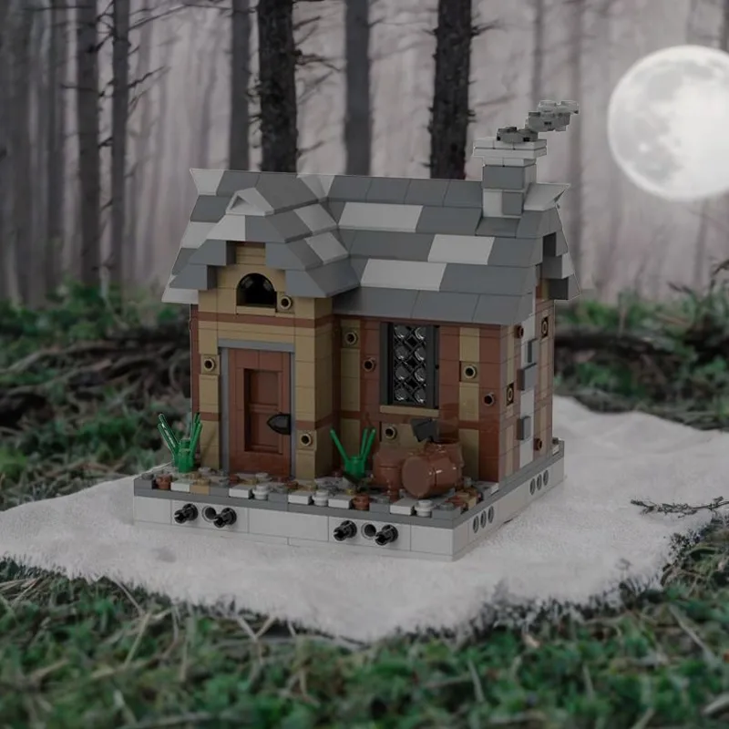 594PCS MOC DIY Medieval Log Ca - Kids Education Login 리뷰 및 가격
