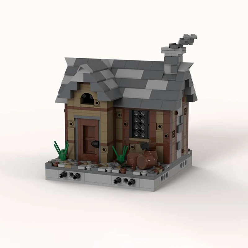 594PCS MOC DIY Medieval Log Ca - Kids Education Login 리뷰 및 가격