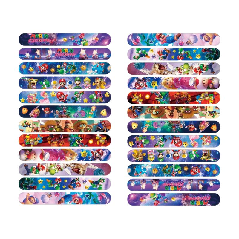Super Mario PVC Slap Bracelets - Kids Education Gift 리뷰 및 가격