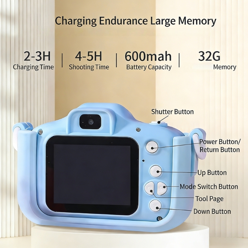 Rechargeable Kids Camera Toy W - Kids Early Education Photos 리뷰 및 가격