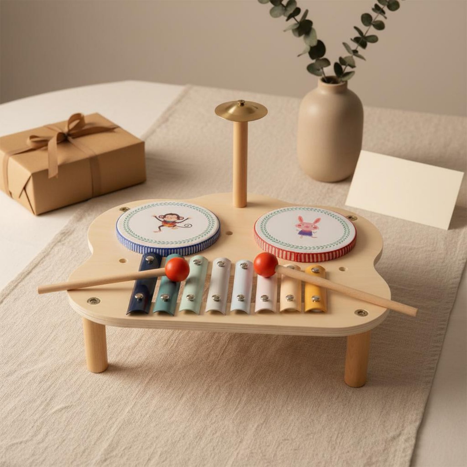 Wooden Music Station Child-Cen - Kids Education Table 리뷰 및 가격
