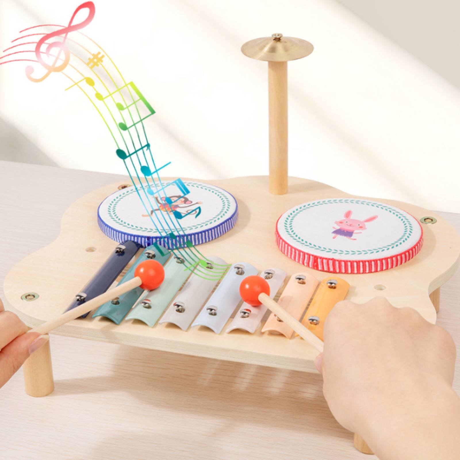 Wooden Music Station Child-Cen - Kids Education Table 리뷰 및 가격